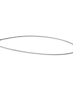 Traction rope 3.00x1489 SST with eye/round ferrule